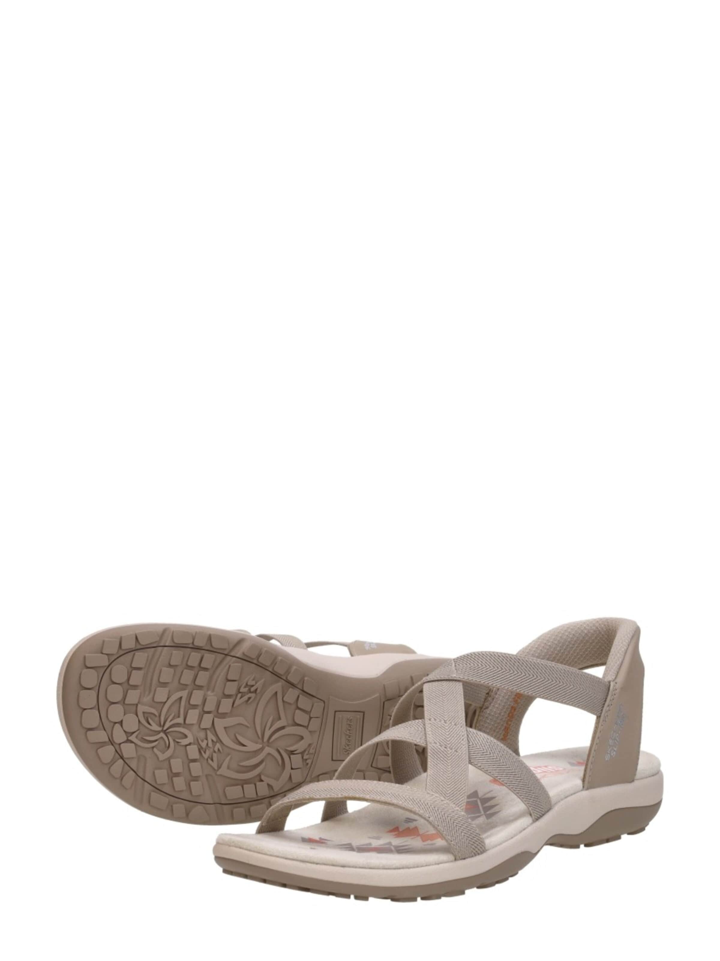 SKECHERS Sandal 'Slip-Ins: Reggae Slim' in Grey