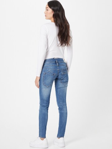 Herrlicher Slimfit Jeans in Blauw