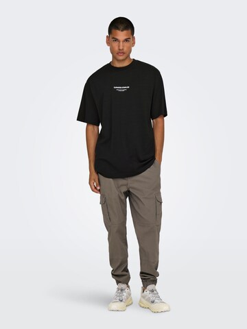 Only & Sons - Camiseta 'ONSCURATED' en negro