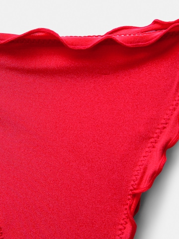 Bas de bikini Pull&Bear en rouge