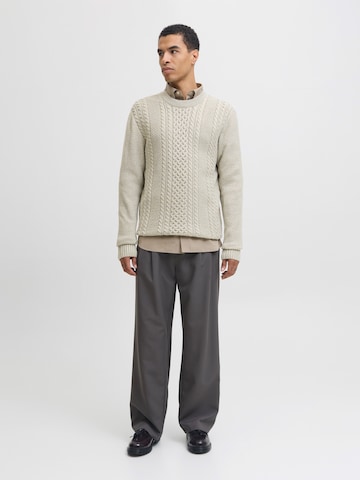 JACK & JONES Neulepaita 'JJPAUL' värissä valkoinen