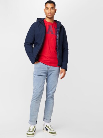 GAP Regular fit Majica | rdeča barva