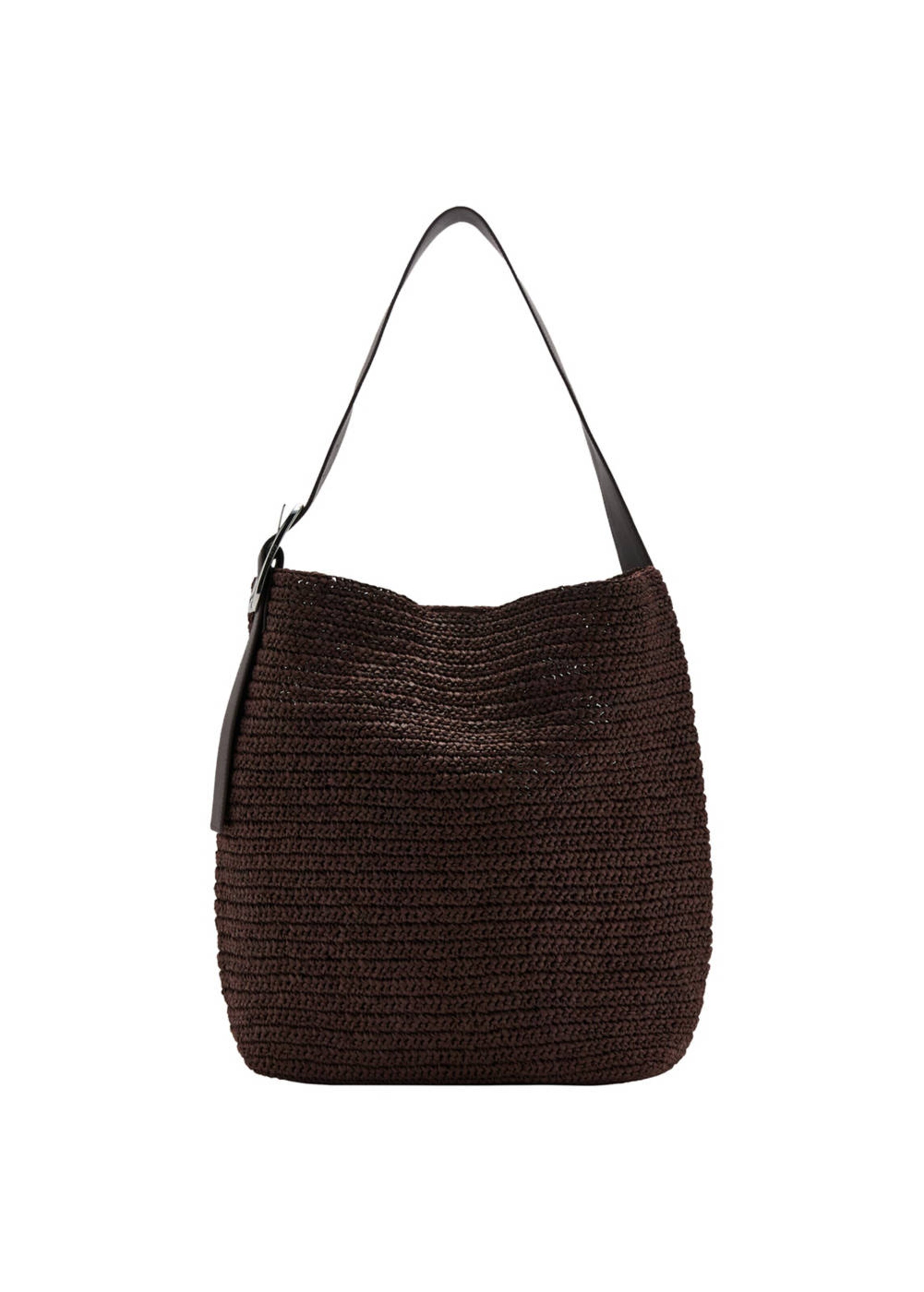MANGO Shopper 'G--Phiphi' in Onesize in Chocolate, Item view