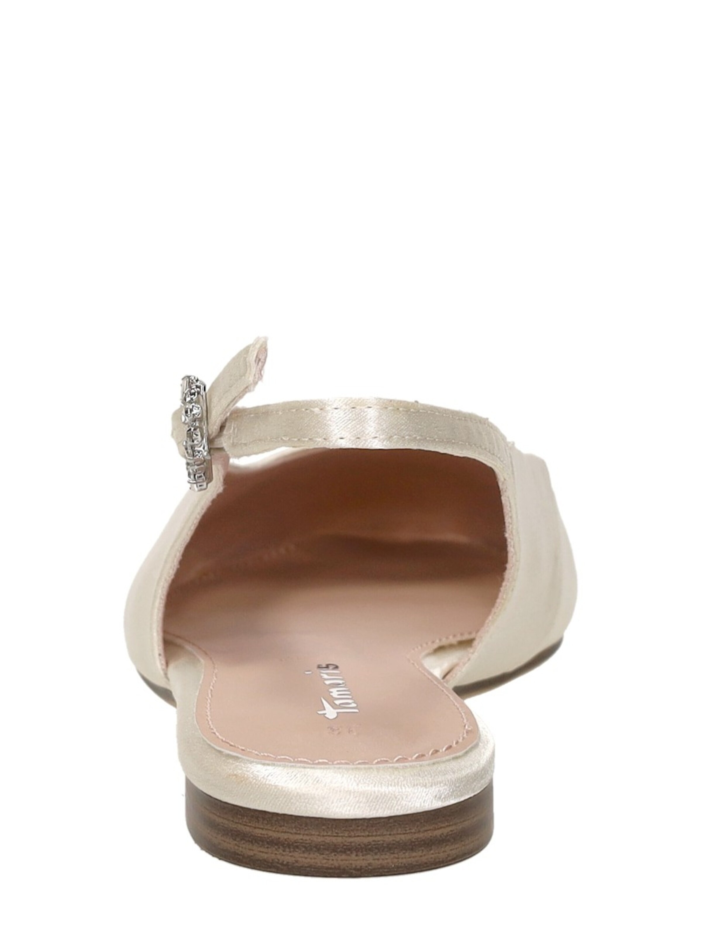 Ballerines 'Slingbacks' Tamaris en blanc
