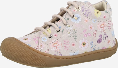 NATURINO Čizme 'COCOON' u žuta / ljubičasta / roza / puder roza, Pregled proizvoda