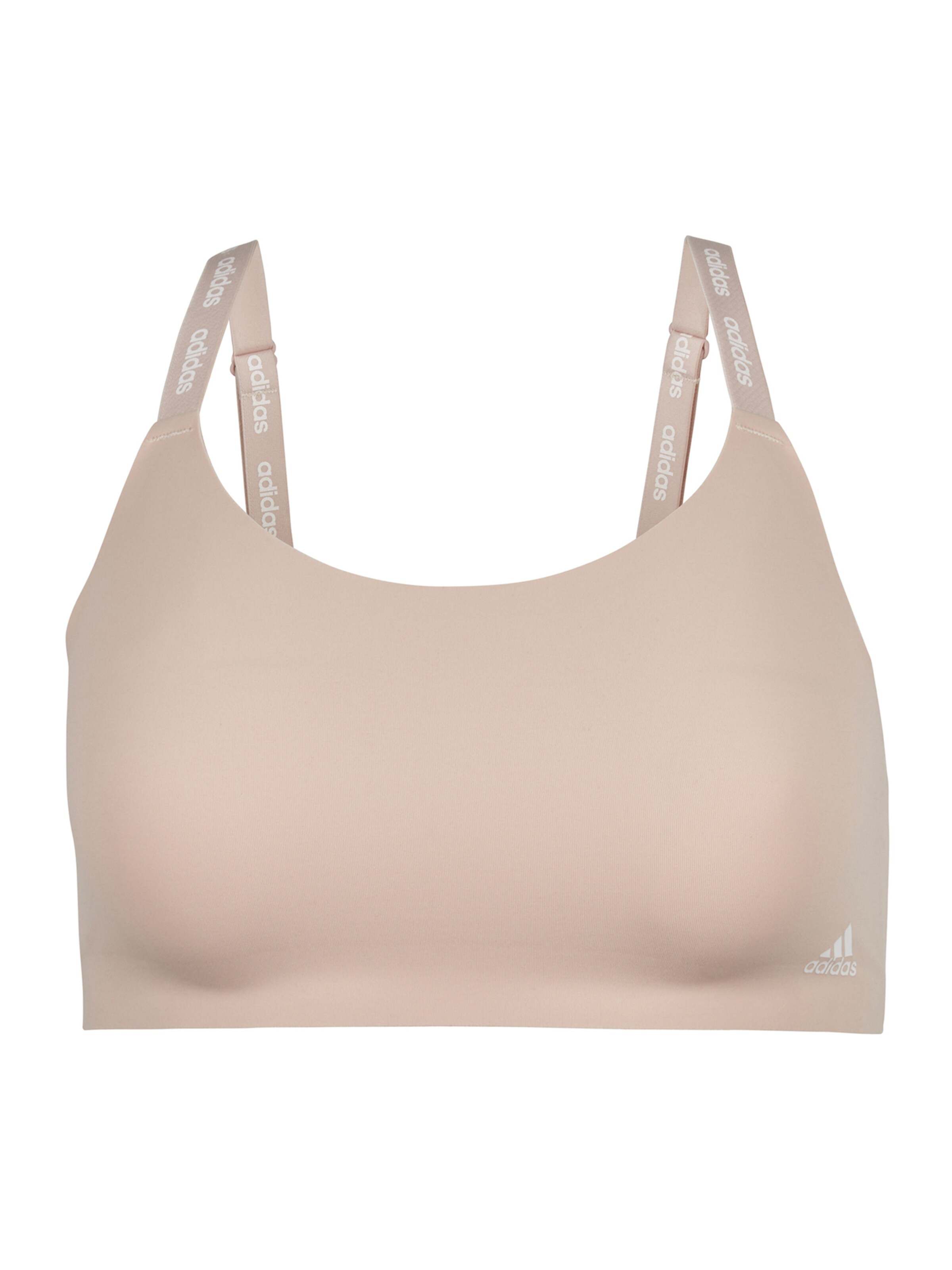 Soutien-gorge ' SCOOP LOUNGE BRA ' ADIDAS SPORTSWEAR en rose : devant