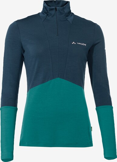 VAUDE Funktionsshirt 'Monviso' in petrol / jade, Produktansicht