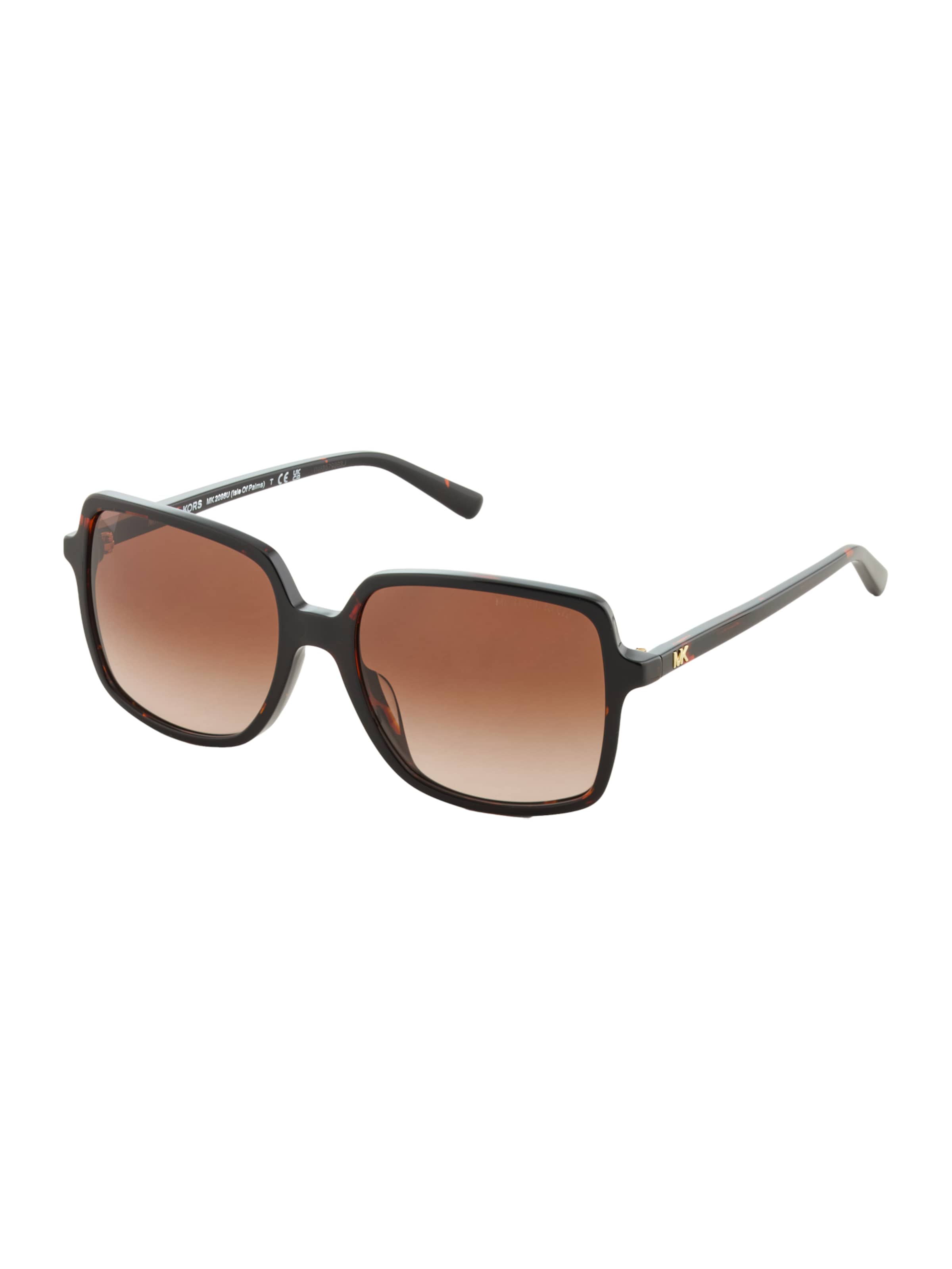 MICHAEL Michael Kors Sonnenbrille 'ISLE OF PALMS' in Braun: Vorderseite