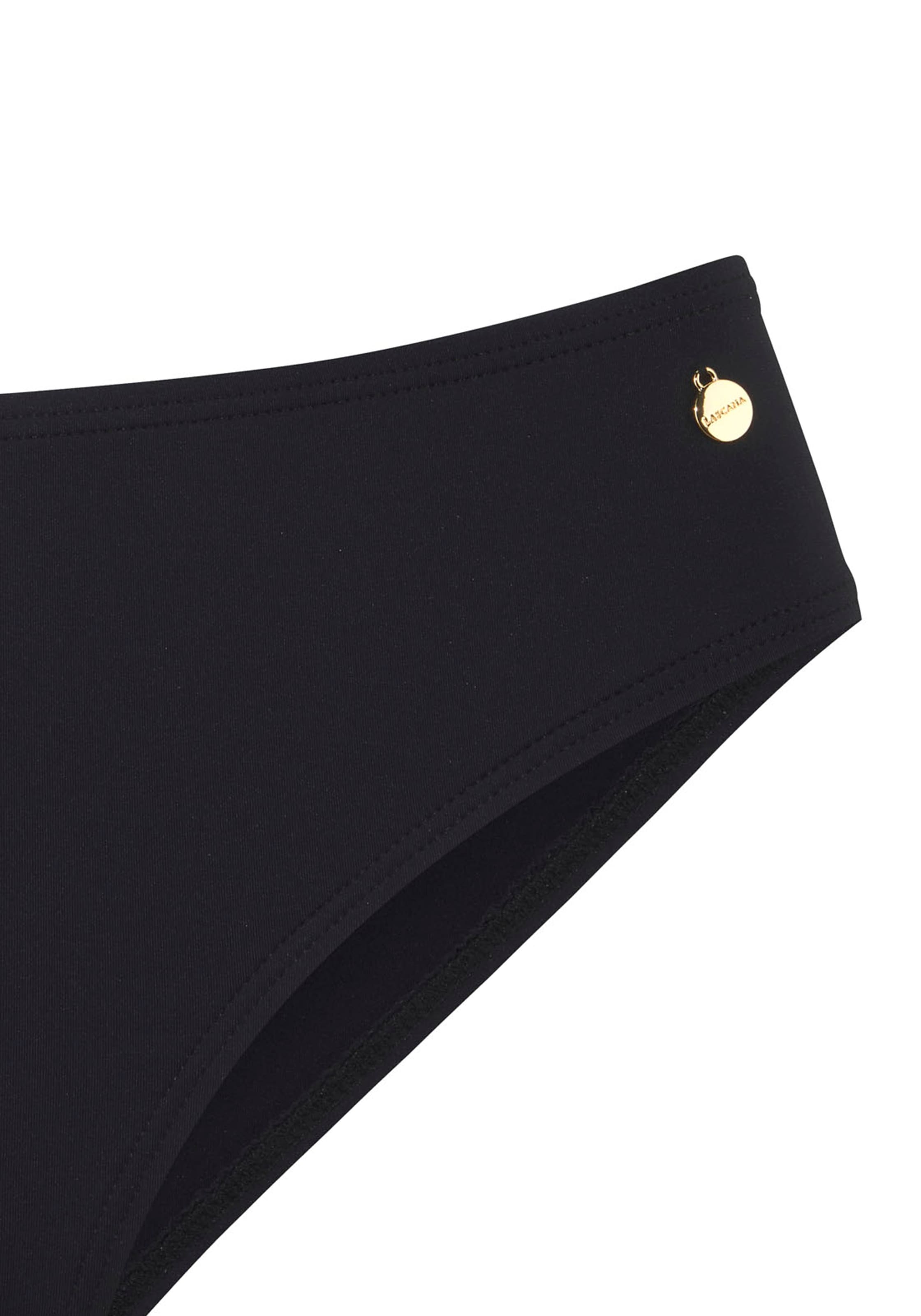 LASCANA Bikini Bottoms in Black