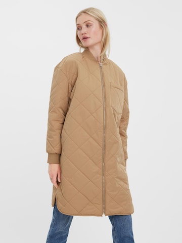 VERO MODA Ανοιξιάτικο και φθινοπωρινό παλτό 'Natalie' σε μπεζ: μπροστά
