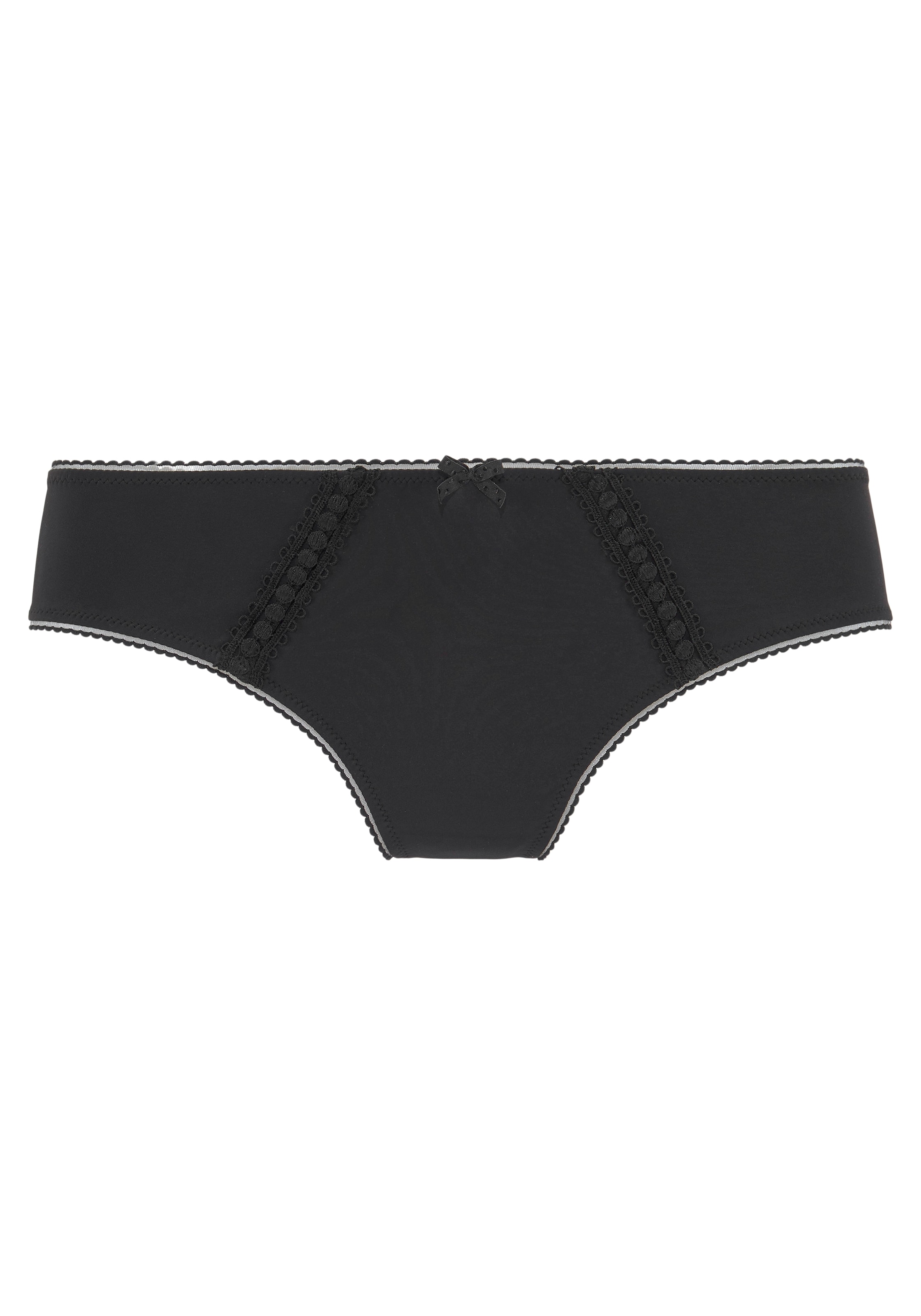 LASCANA String in Black: front