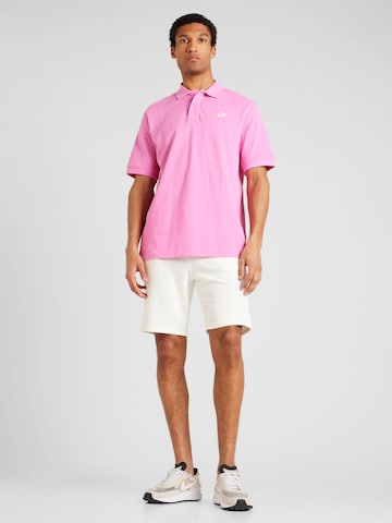 Nike Sportswear Shirt 'CLUB' in Roze