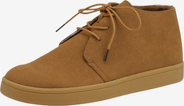 Chaussure à lacets 'Tonny 6076' ILSE JACOBSEN en marron : devant