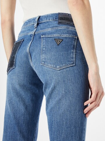 GUESS Slimfit Jeans in Blauw