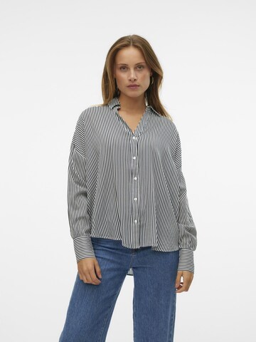 VERO MODA Blouse 'Bumby' in Grey: front