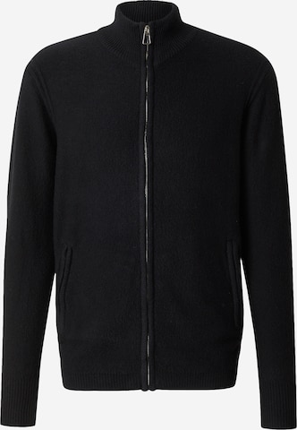 Key LargoKardigan 'ELEVATOR' - crna boja: prednji dio