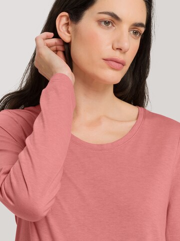 Hanro Pajama shirt 'Sleep & Lounge' in Red