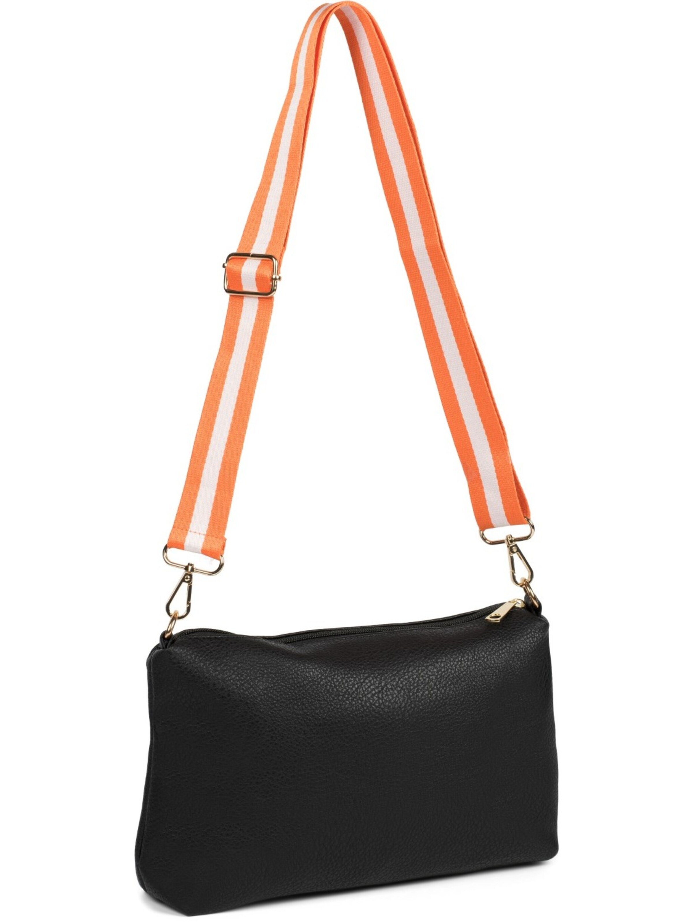 styleBREAKER Taschenzubehör 'Wechsel Taschengurt gestreift'‌‌‌‌ in Orange