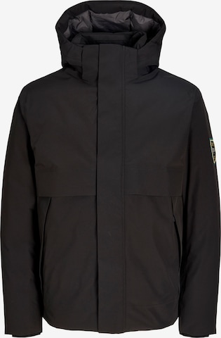 Portland Outerwear Company Tussenjas in Zwart: voorkant