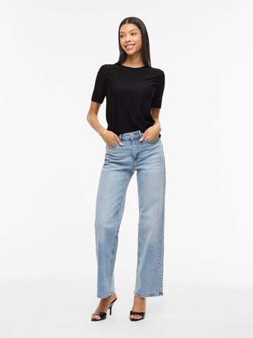 VILA Shirts 'VIPlisa' i sort