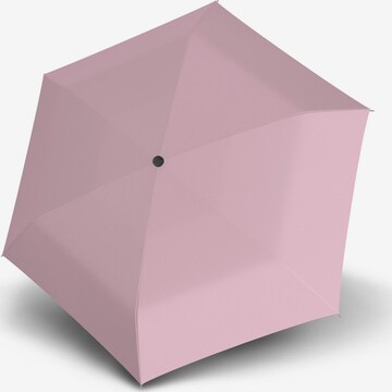 Ombrello 'US.050 ' di KNIRPS in rosa: frontale