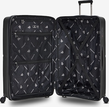 Trolley 'Collection 01' di Pactastic in nero