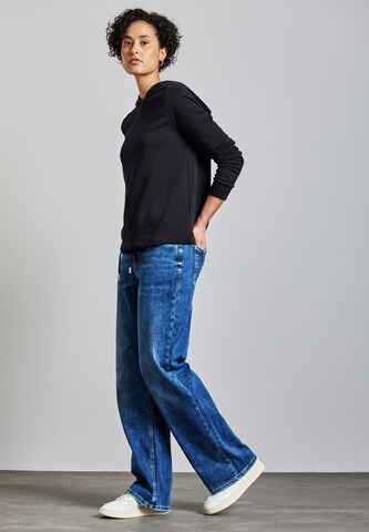 STREET ONE Sweatshirt in Blue