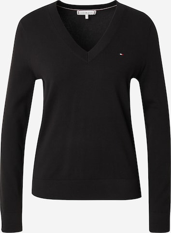 Pull-over TOMMY HILFIGER en noir : devant