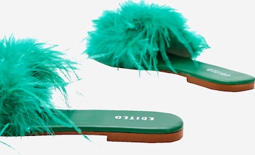 Sandale 'Xaiya' de la EDITED pe verde