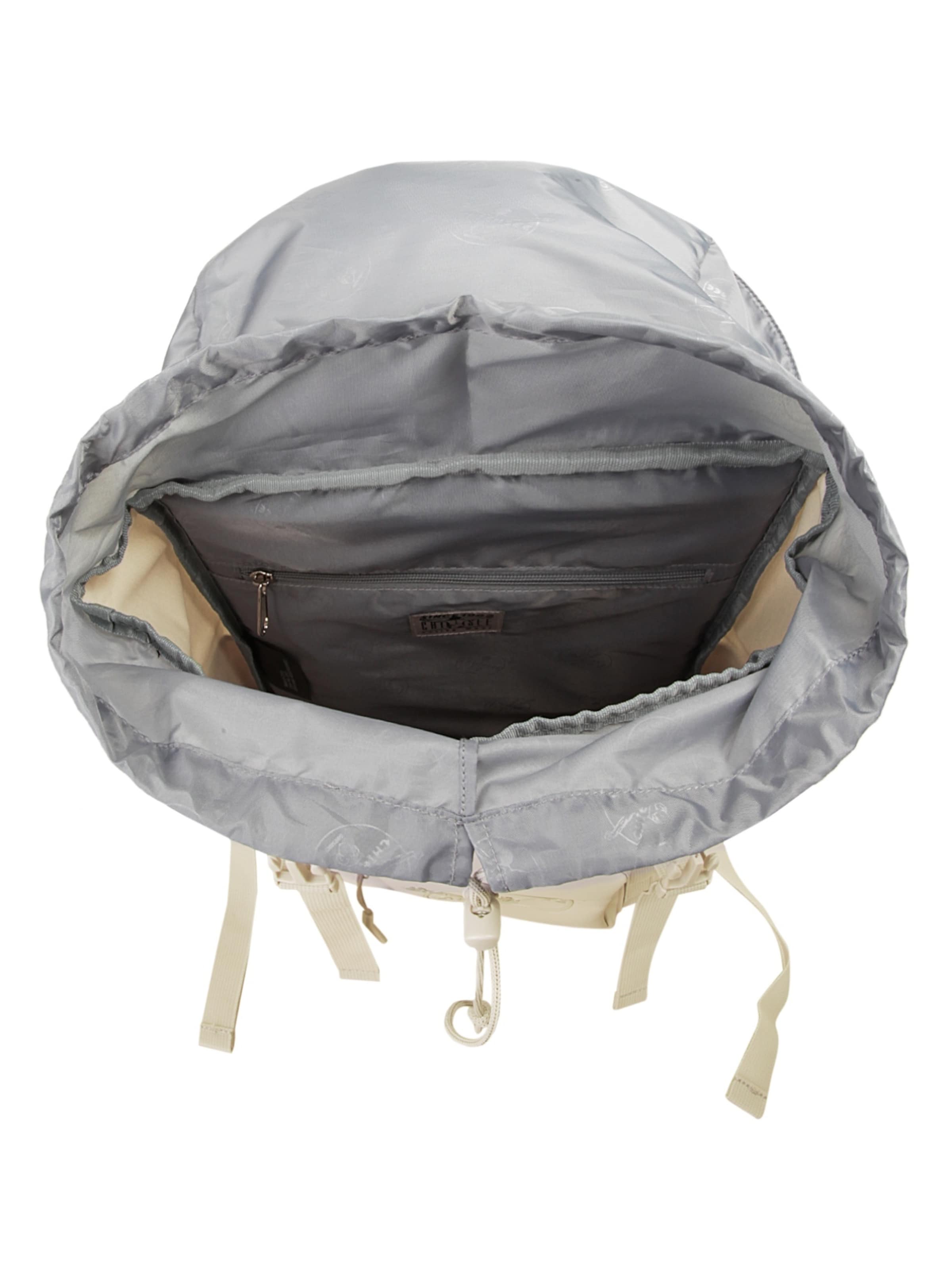 CHIEMSEE Backpack 'TRACK "N" DAY' in Beige