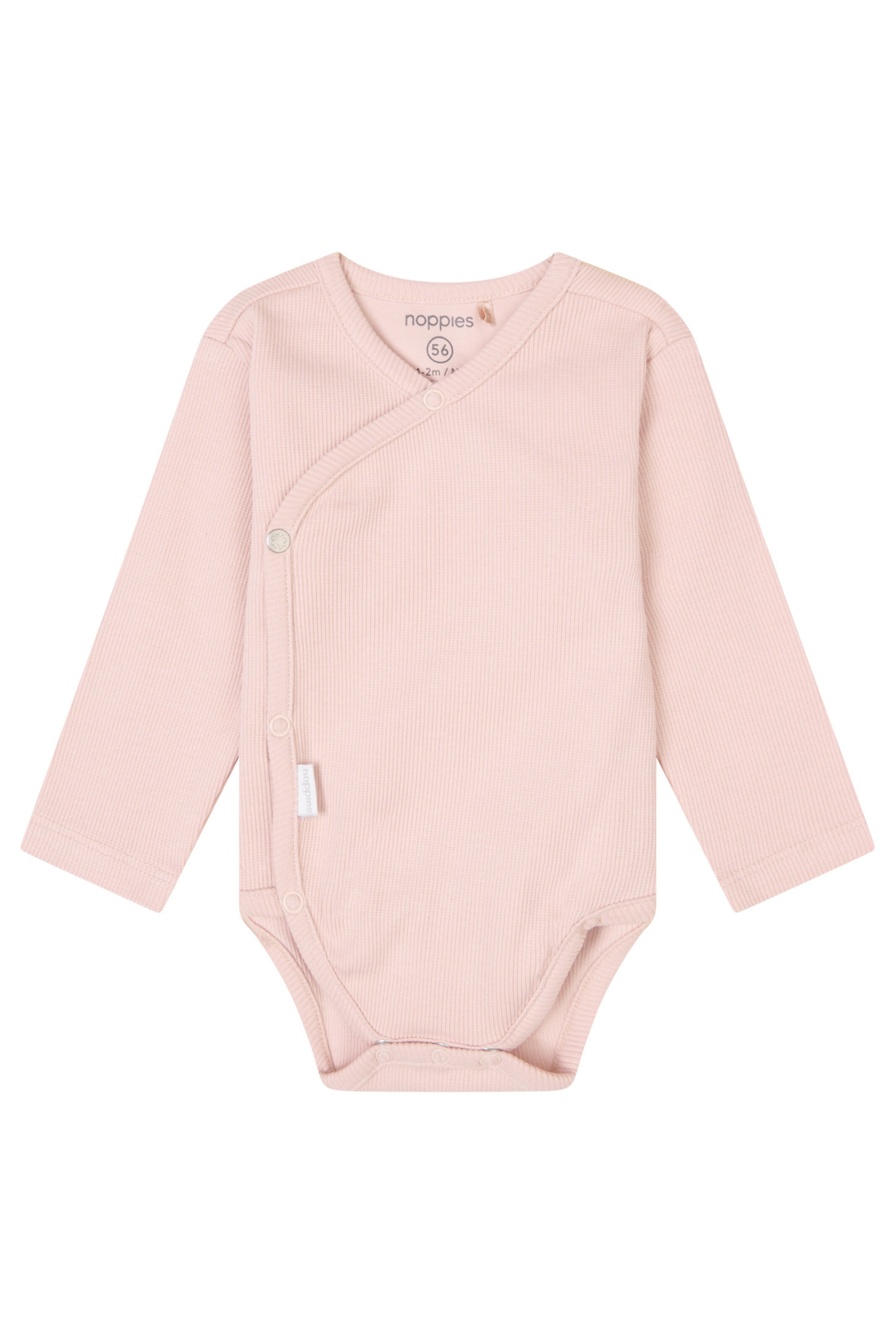 Noppies Rompertje/body in Roze: voorkant