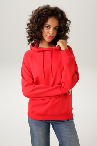 Aniston CASUAL Sweatshirt in Red: front