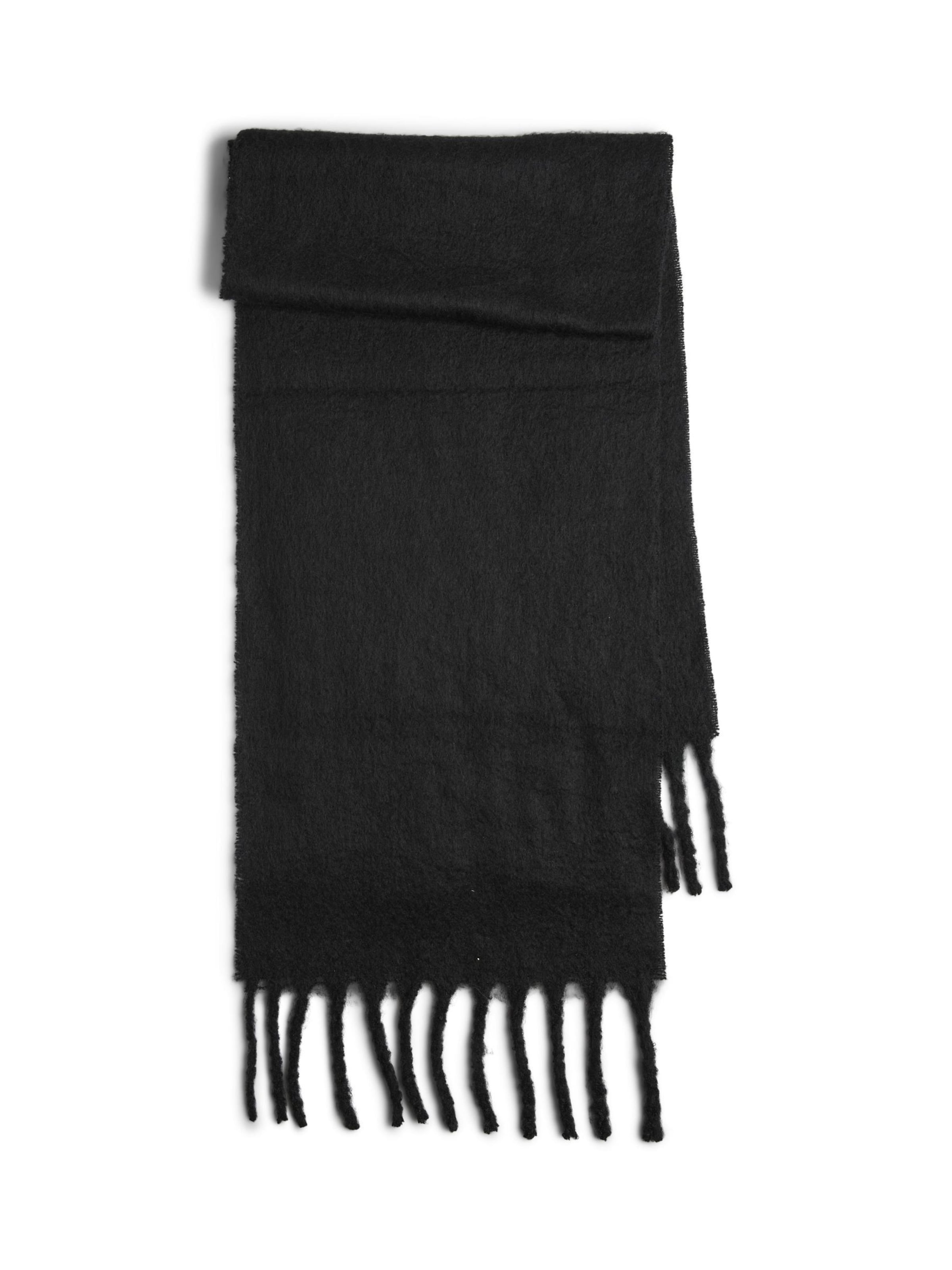 PIECES Sjal i sort