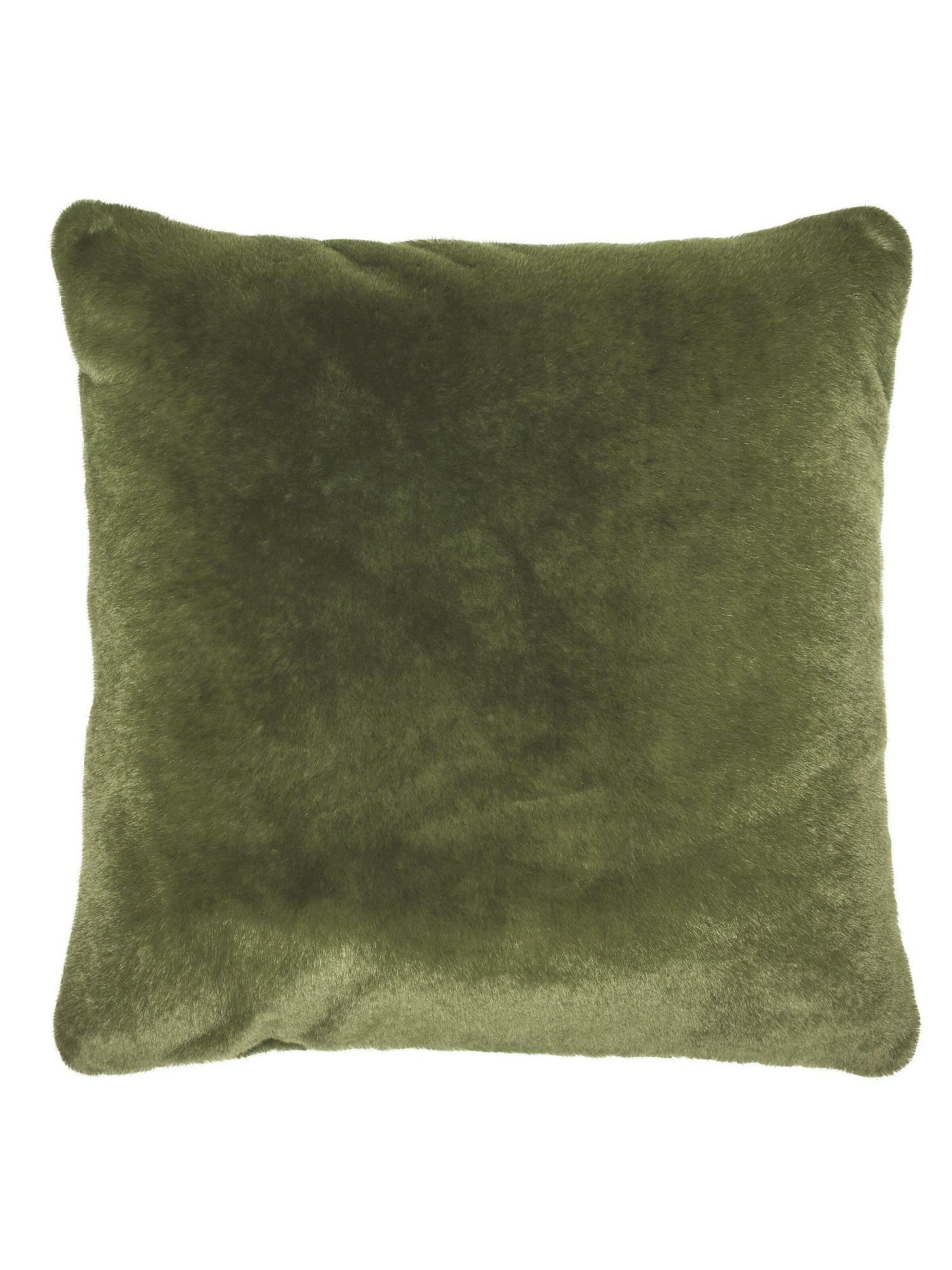 Männer Wohn-Accessoires ESSENZA Kissen 'Furry' in Grün - FU55053 Männer Wohn-Accessoires ESSENZA Kissen 'Furry' in Grün - FU55053