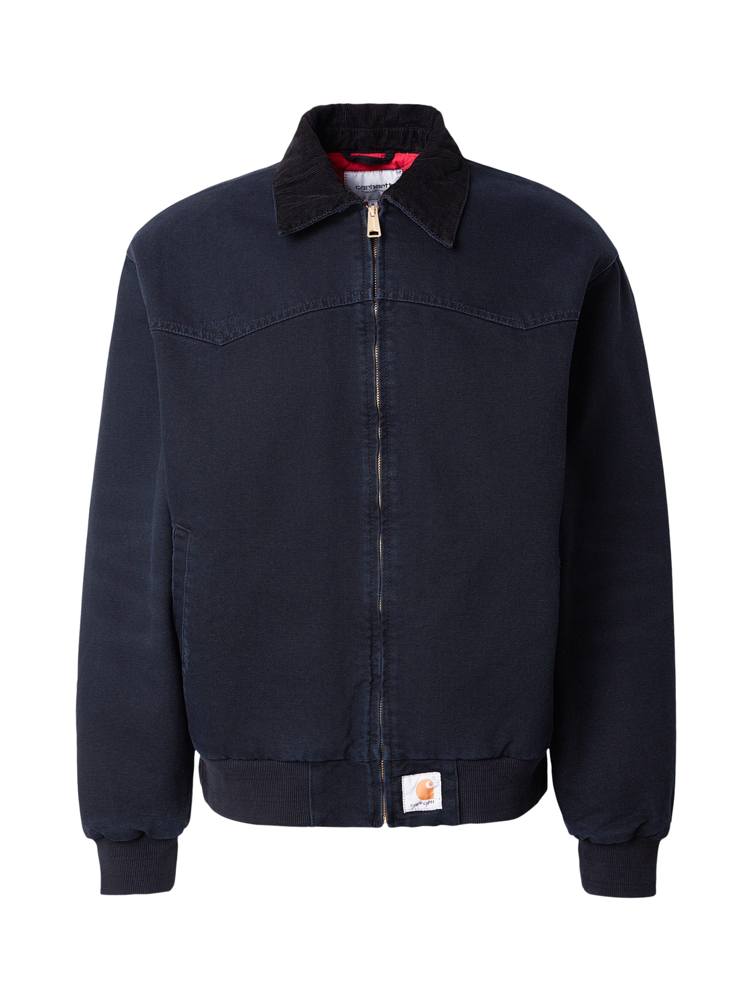 Veste mi-saison 'OG Santa Fe' Carhartt WIP en noir : devant