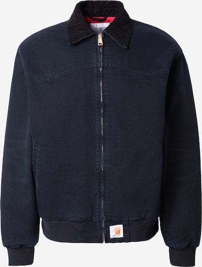 Carhartt WIP Välikausitakki 'OG Santa Fe' värissä musta denim, Tuotenäkymä