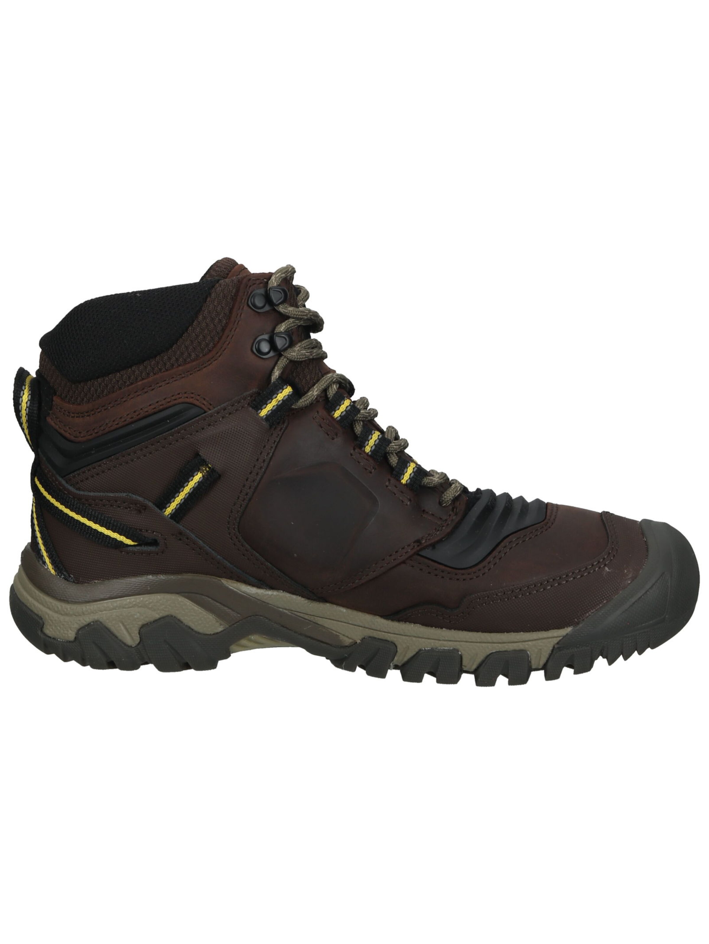 KEEN - Botas 'Ridge Flex' em castanho