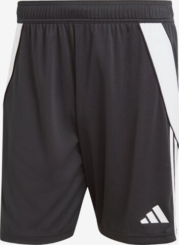 ADIDAS PERFORMANCE Regular Workout Pants 'Tiro 24' in Black: front