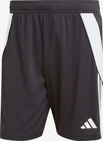 Pantalon de sport 'Tiro 24' ADIDAS PERFORMANCE en noir : devant