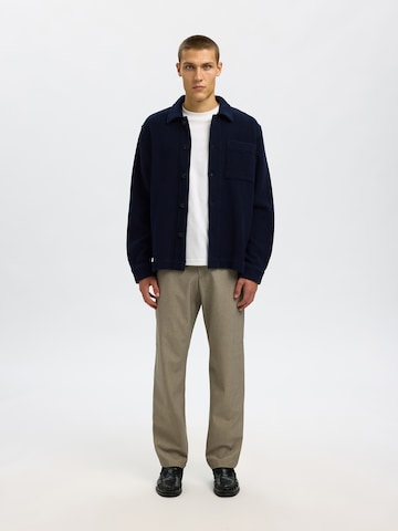 SELECTED Comfort Fit Hemd 'SLHRegfred' in Blau