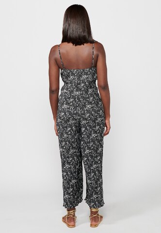 KOROSHI Jumpsuit in Zwart