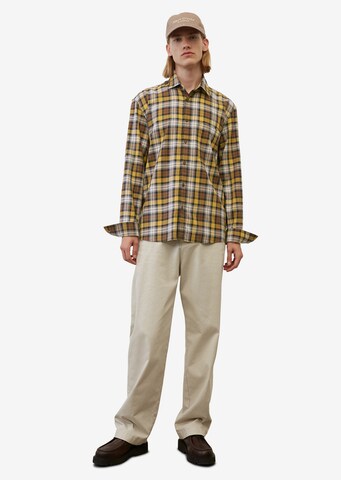 Marc O'Polo Regular fit Button Up Shirt in Yellow
