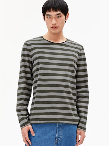 ARMEDANGELS Shirt in Groen: voorkant