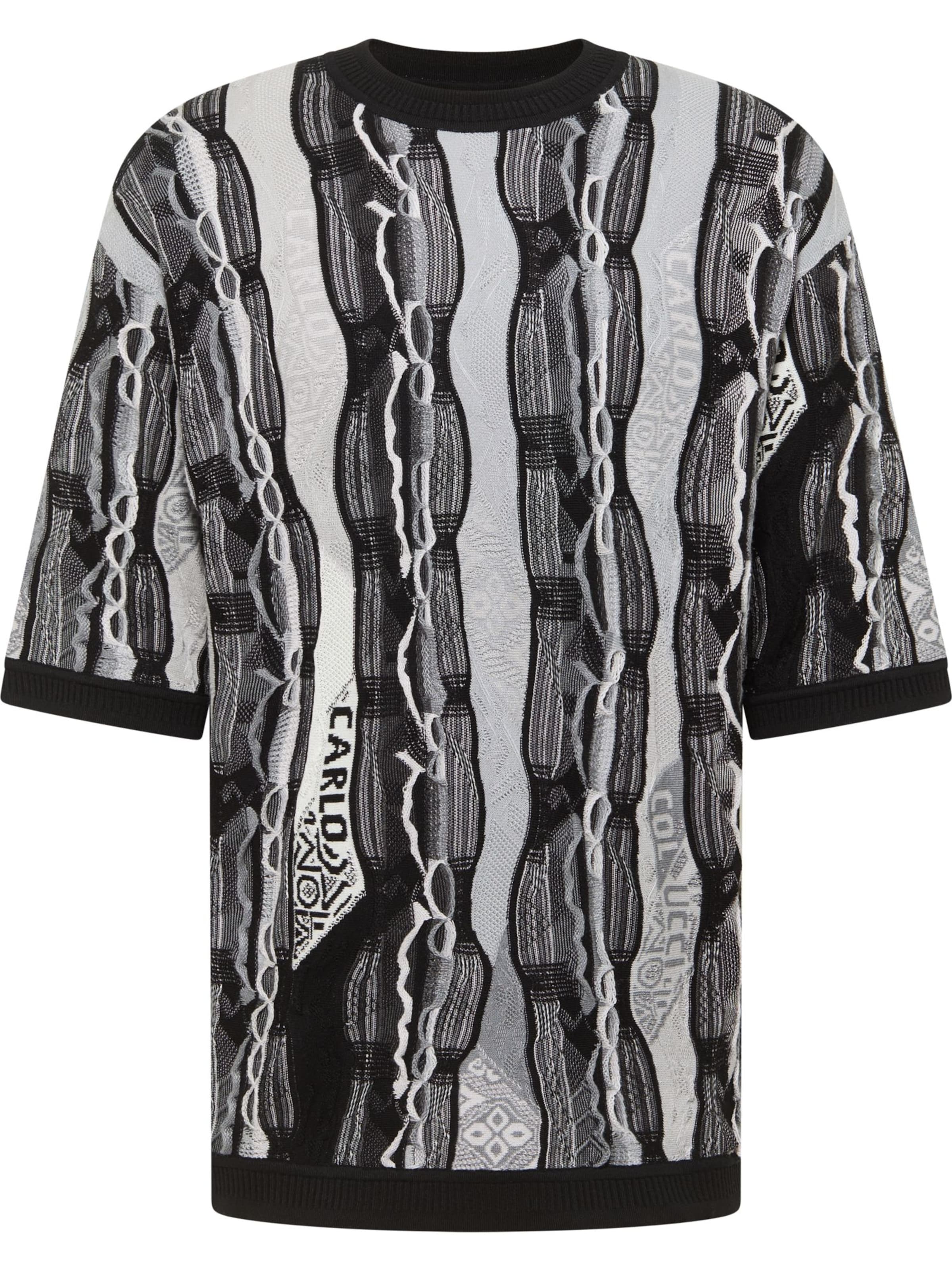 Carlo Colucci Sweater 'Favetta' in Black: front