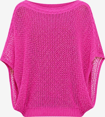Süel knitwear - Jersey 'Birthday' en rosa: frente