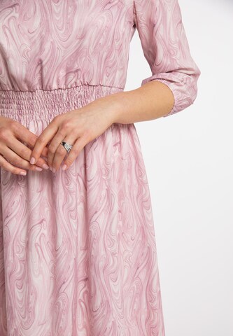 Robe de soirée faina en rose