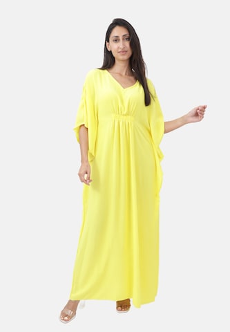Elara Dress in Yellow