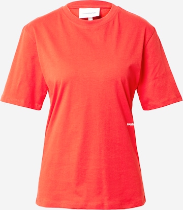 Soulland Koszulka 'Cea' w kolorze czerwony: przód