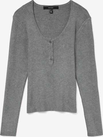 pilka VERO MODA Megztinis 'VMWILLOW': priekis