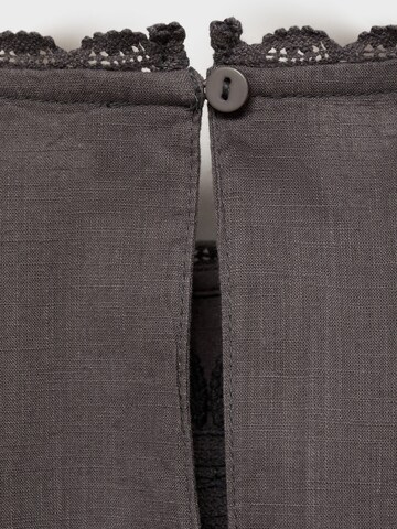 MANGO KIDS Blouse 'VALERIA' in Grey